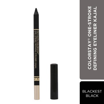 Colorstay  One-Stroke Defining Eyeliner Kajal, Blackest Black