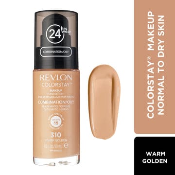 Revlon ColorStay  Makeup for Oily to Combination Skin SPF 17, Warm Golden