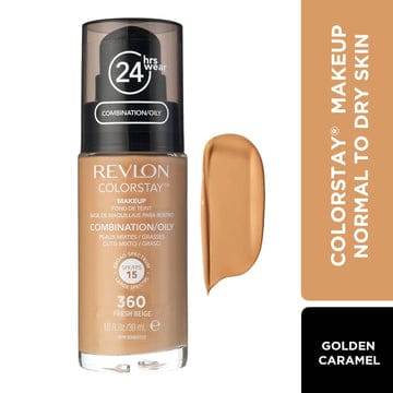 Revlon ColorStay  Makeup for Oily to Combination Skin SPF 18, Golden Caramel