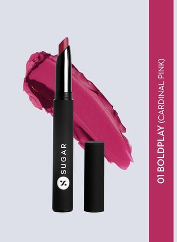 Matte Attack Transferproof Lipstic - 01 Boldplay (Cardinal Pink)