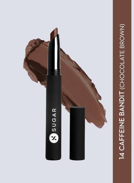 Matte Attack Transferproof Lipstic - 14 Caffeine Bandit (Chocolate Brown)