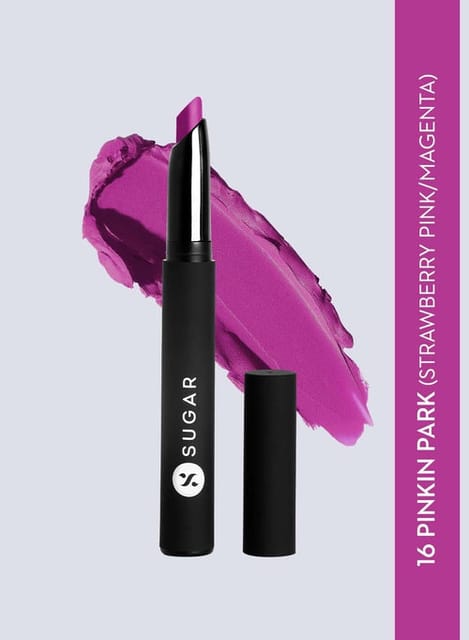Matte Attack Transferproof Lipstic - 16 Pinkin Park (Strawberry Pink, Magenta)