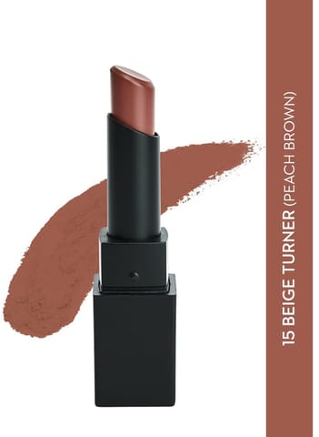 Nothing Else Matter Longwear Lipstick - 15 Beige Turner  (Nude Brown, Peach Brown)