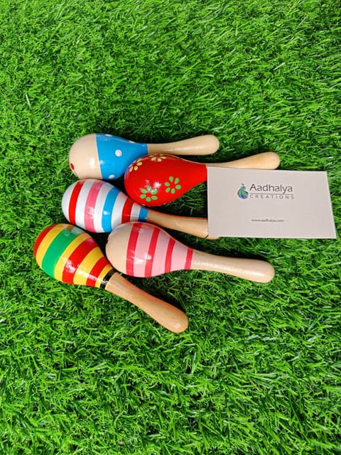 Wooden Egg Rattles