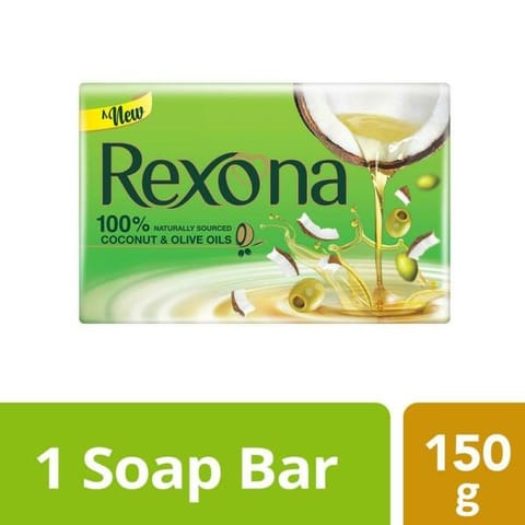 Rexona Coconut & Olive Oil Soap 150Gm