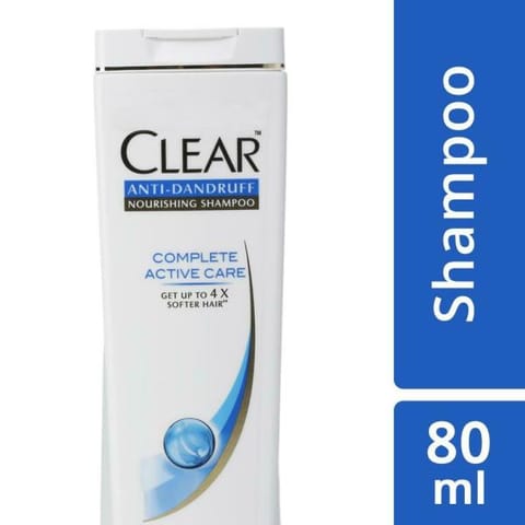 Clear Complete Active Care Anti Dandruff Shampoo 80Ml