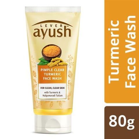Ayush Turmeric Facewash 80Gm
