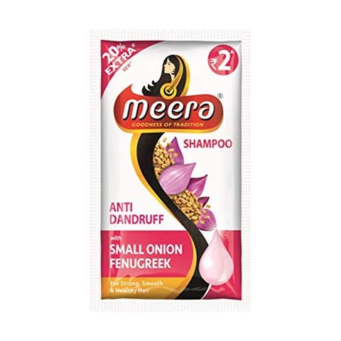 Meera Anti Dandruff Onion  Shampoo Rs.2