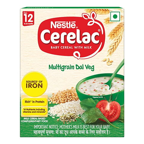 Cerelac 12 Multigrain Dal Veg