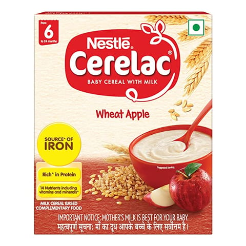 Cerelac 6 Wheat Apple