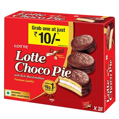 Lotte Choco Pie Pack of 18