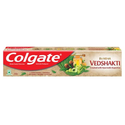 Colgate Swarna Vedshkti Natural Toothpaste 100G