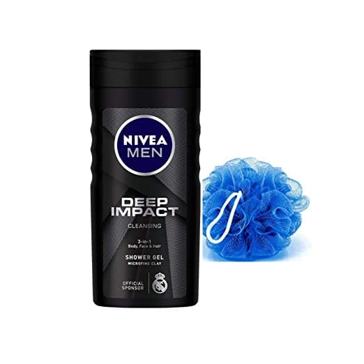 Nivea Men Deep Impact Cleansing Shower 250Ml