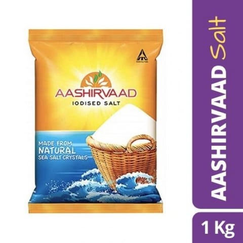 Aashirvaad Salt Iodized 1 Kg