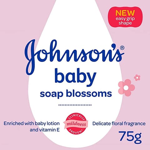 Johnsons Baby Soap Blossoms 75G
