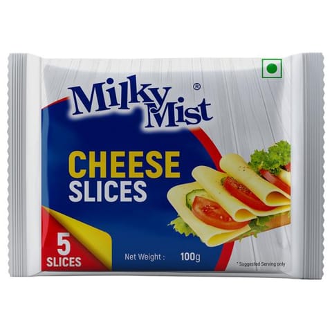 Milky Mist Cheese Slices 100Gm