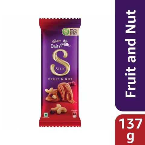 Dairymilk Silk Fruit & Nut-137G
