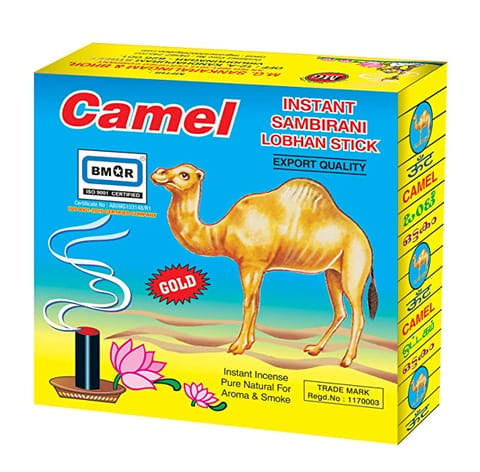 Camel Sambrani/Dhoop Sticks - 24 sticks (Pack of 20)