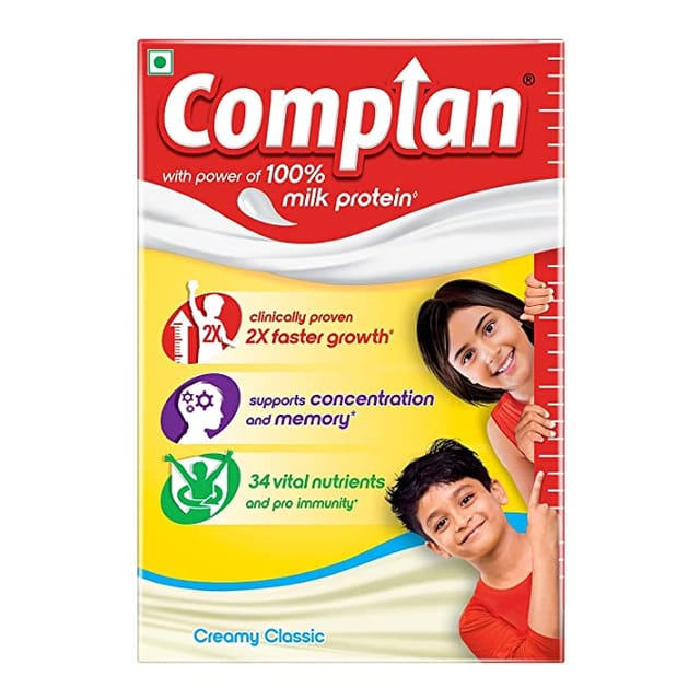 Complan Nutrition and Health Drink Creamy Classic Refill Pack 500G