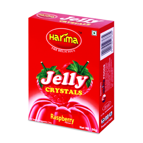 Harima Jelly Crys Raspberry 90G