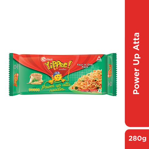 Yippee Atta Noodles 4 In 1 Pack