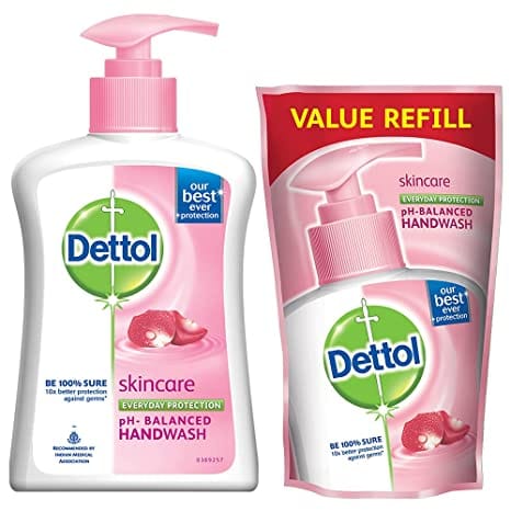 Dettol Skincare Hand Wash 200Ml + Ref