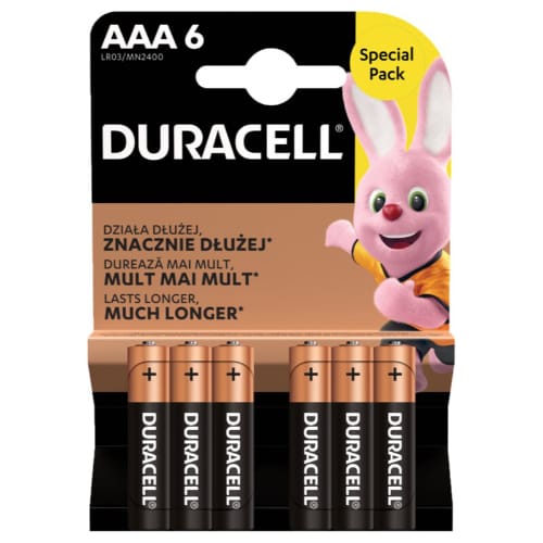 Duracell AAA 6BL