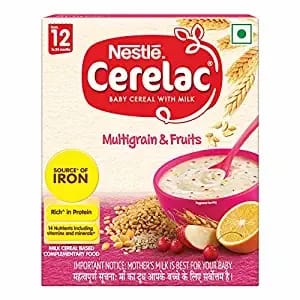 Cerelac Baby Cerelac with Milk, Multi Grain & Fruits 12 months