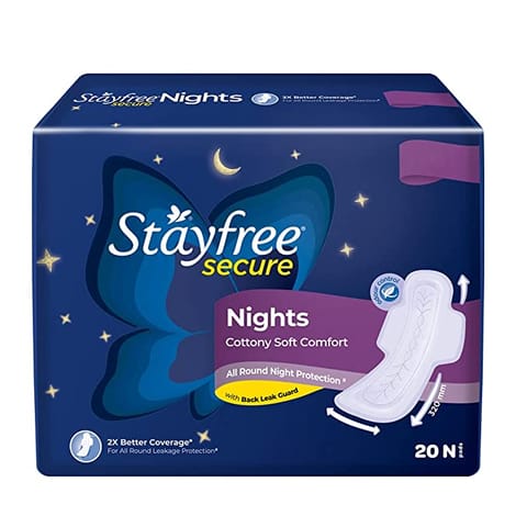 Stayfree Secure Nights-20P