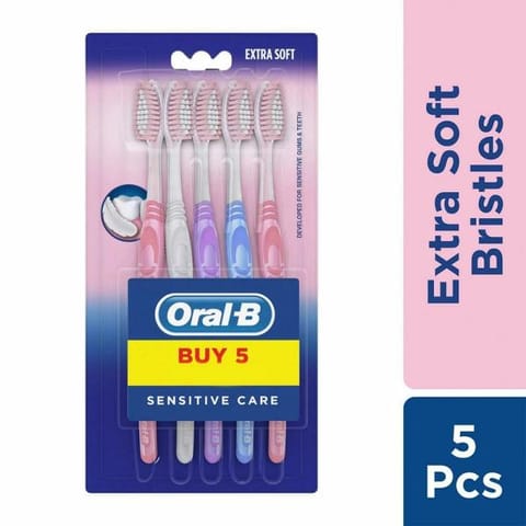 Oral B Extra Soft Sensitive Care 5Pcs