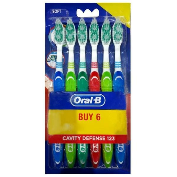 Oral B Cavity Defense Soft 6Pcs