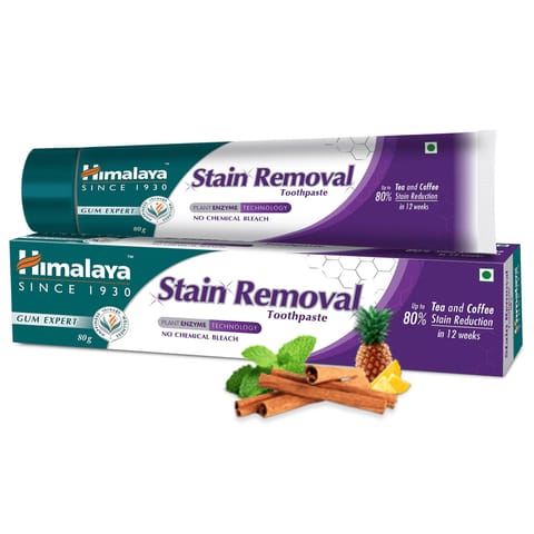 Himalaya Stain Removal Toothpaste 80G