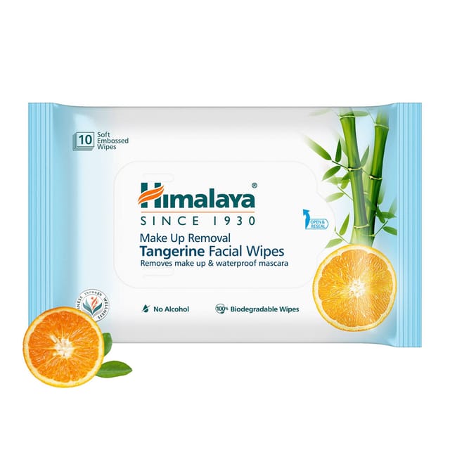 Himalaya Tan Facial Wipes 10Pcs