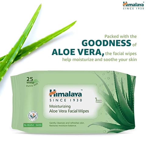 Himalaya Moisturising Aloe Vera Face wipes Rs.45