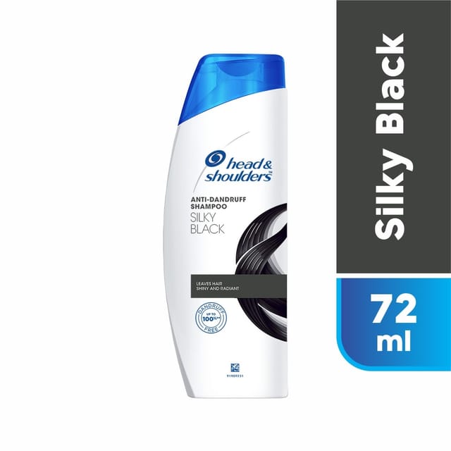 Head & Shoulders Silky Black Shampoo 72 Ml