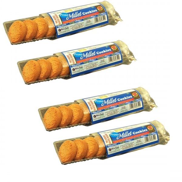 ProsoMillet Cookies Pack Of 90g X 4 Nos