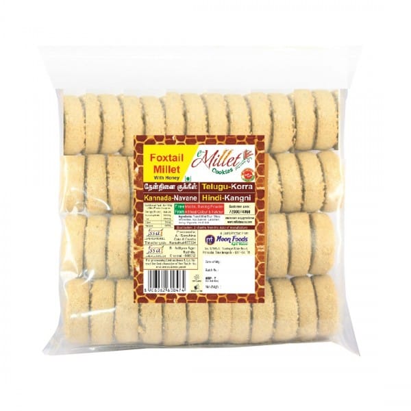 Kodo Millet Cookies Pack Of 500g X 3 Nos