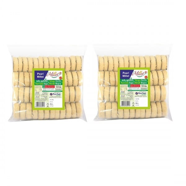 Pearl Millet Cookies Pack Of 500g X 2 Nos