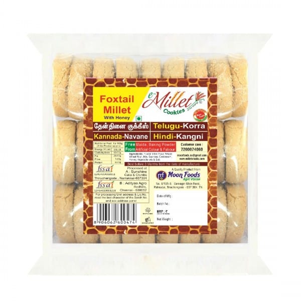 Foxtail With Honey Cookies Pack Of 250g