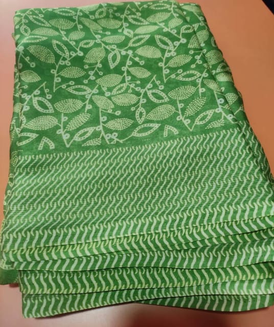 Metal Chiffon Saree