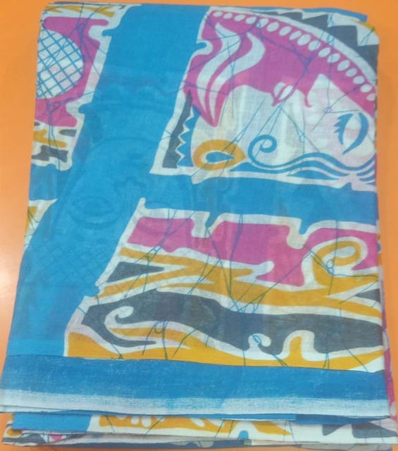 Mulmul Cotton Saree