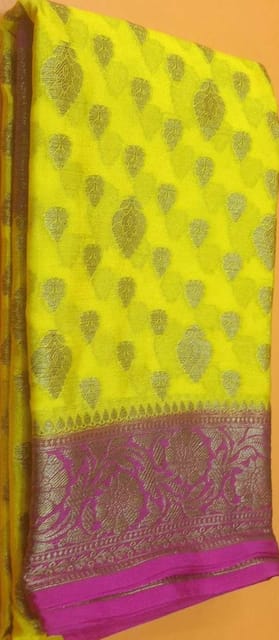 Semi Banarasi Saree