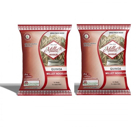 Quinoa Millet Noodels With Masala Pack Of 192g X 2 Nos