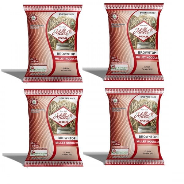 Browntop Rice Noodles With Masala Pack Of 192g X 4 Nos