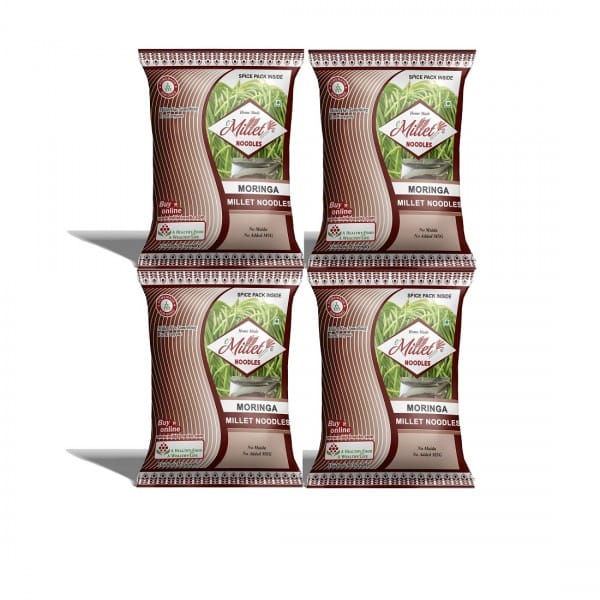 Moringa Noodles With Masala Pack Of 192g X 4 Nos