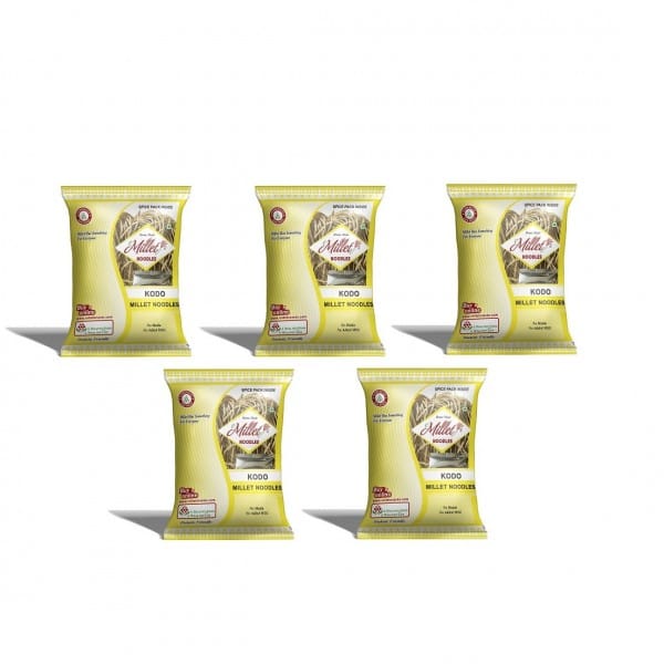 Kodo Millet Noodles With Masala Pack Of 192g X 5 Nos