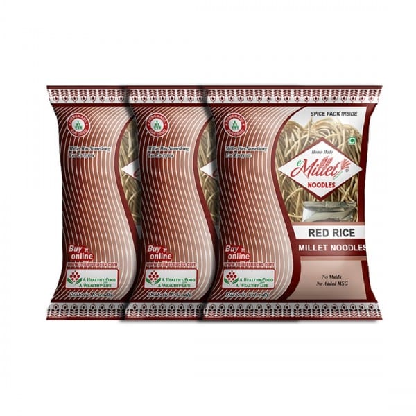 Red Rice Noodles Pack Of 192g X 3 Nos