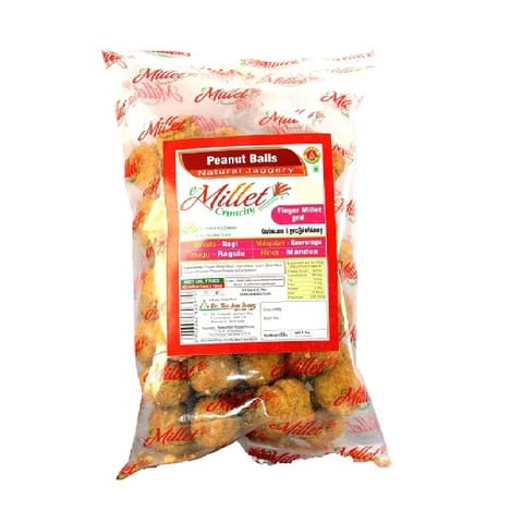 Finger Millet Sweet Pops - Peanut Balls