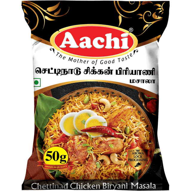 Aachi Chettinadu Chicken Biryani Masala
