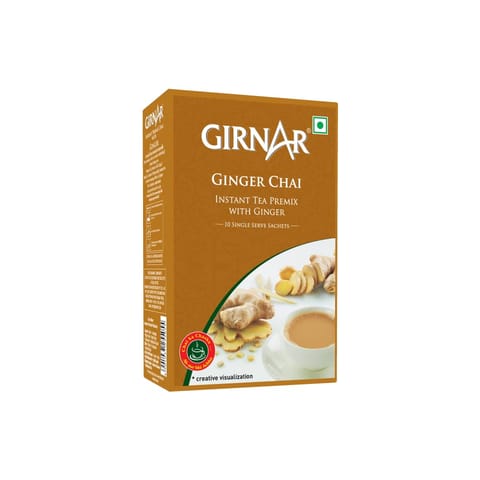 Girnar Instant Premix Adrak (Ginger) -(10 Sachets)